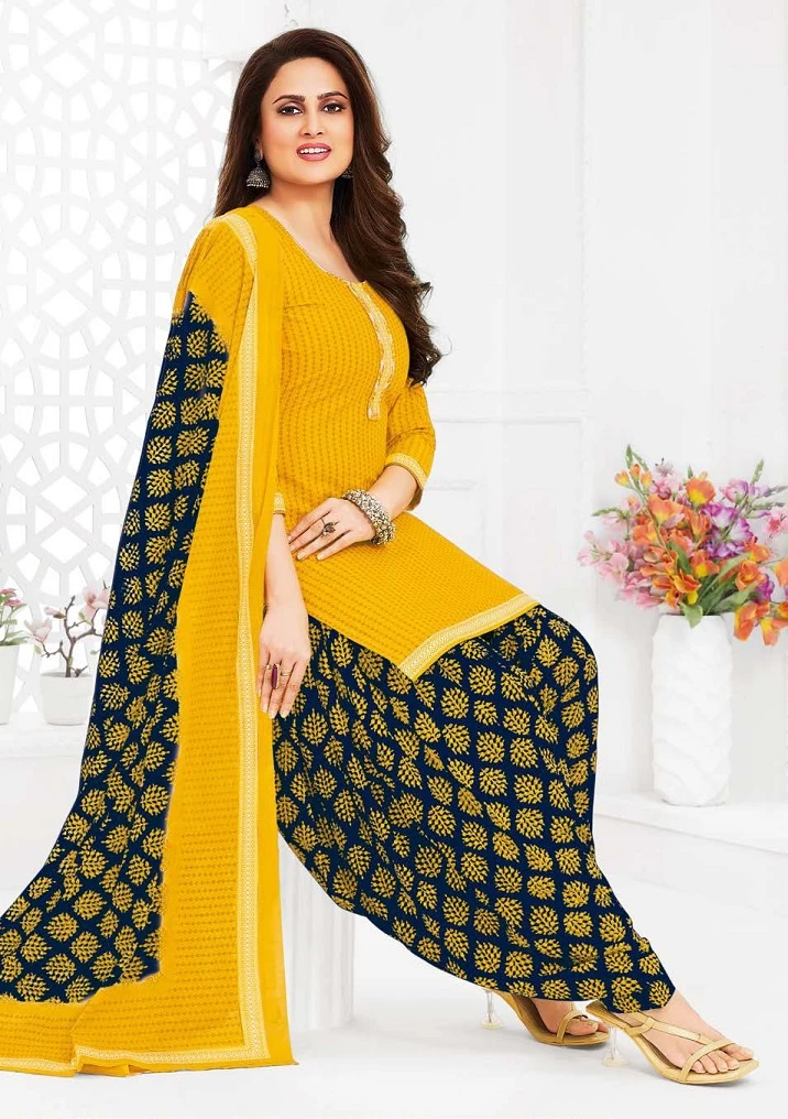 Ganpati Payal Vol 8 Pure Cotton Wholesale Salwar Suit Catalog — Wholesale Salwar Suits, Ganpati wholesale from Surat - Gallery Image 12